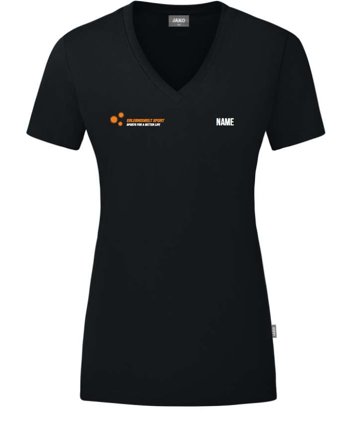 Mitarbeiter Damen T-Shirt Jako Organic schwarz