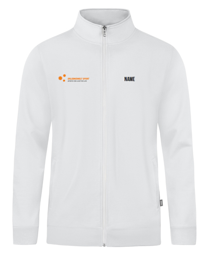 Mitarbeiter Sweatjacke Jako Organic weiß