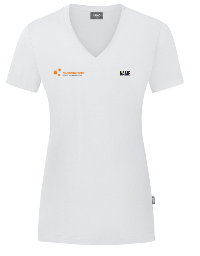 Mitarbeiter Damen T-Shirt Jako Organic weiß