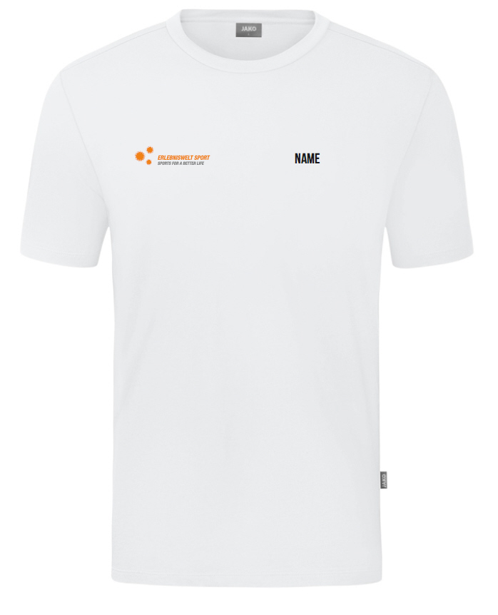 Mitarbeiter T-Shirt Jako Organic weiß