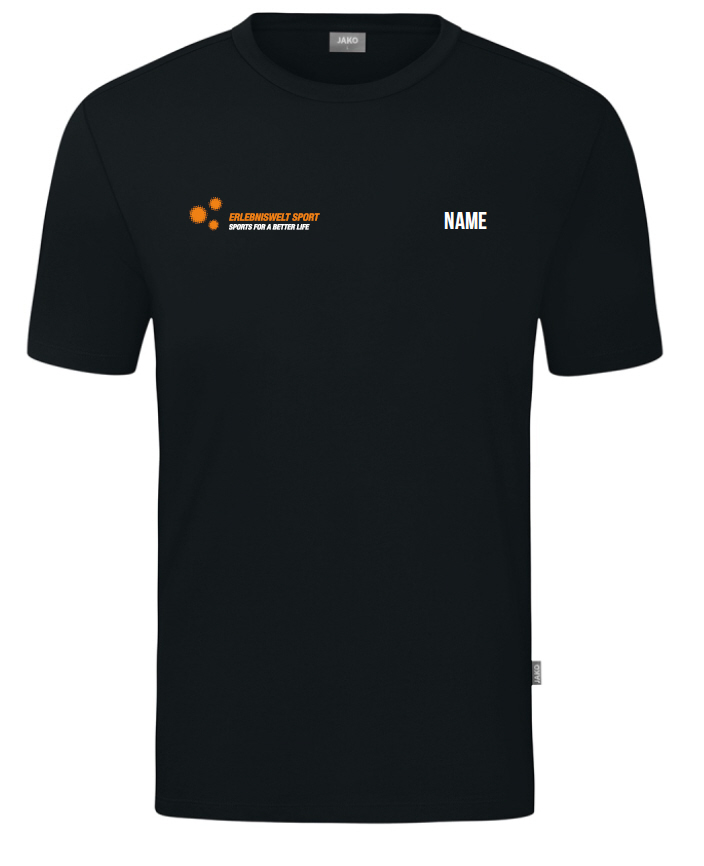 Mitarbeiter T-Shirt Jako Organic schwarz