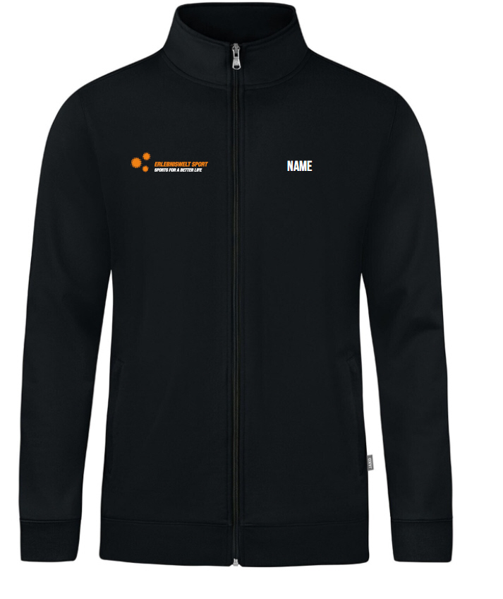 Mitarbeiter Sweatjacke Jako Organic schwarz