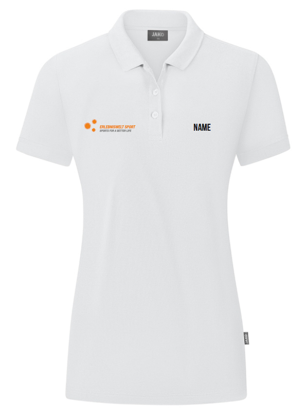 Mitarbeiter Damen Polo Jako Organic weiß